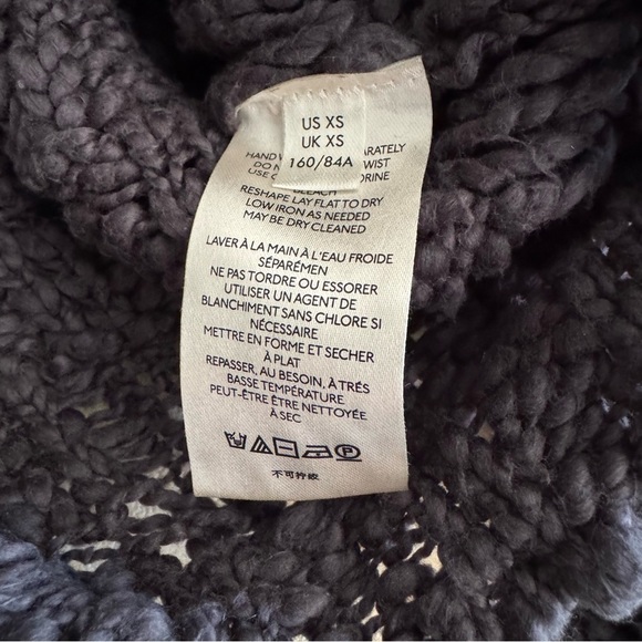 Free‎ People Oversized Bohemian Crop Sweater - Picture 9 of 10